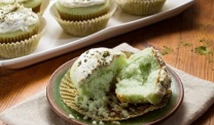 Cupcakes de té verde