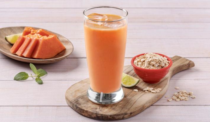 Agua de Papaya con Avena