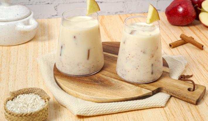 Agua de Arroz con Manzana