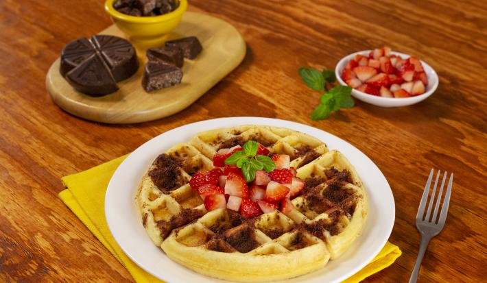 WAFFLES DE CHOCOLATE