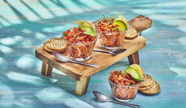 Ceviche de zanahoria