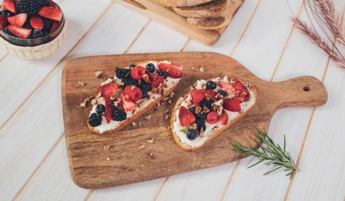 SWEET RICOTTA TOAST preparada Leche Condensada LA LECHERA® Untable