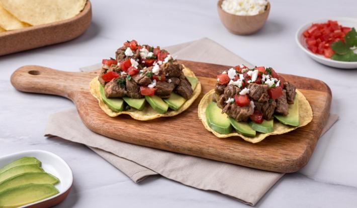 Tostadas de Arrachera