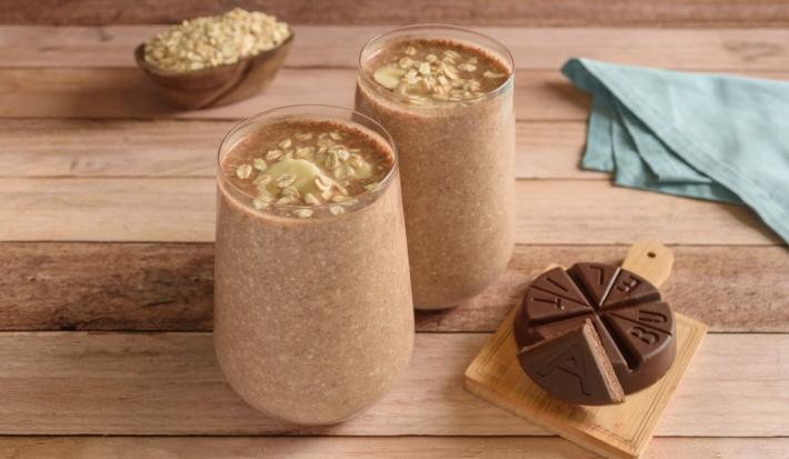 Smoothie de Avena con Chocolate