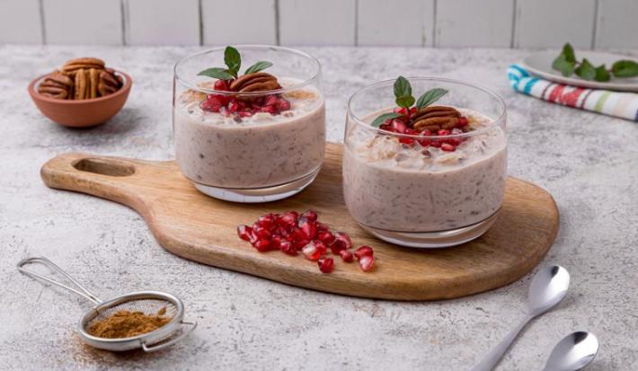 Arroz con Leche de Granada y Nuez