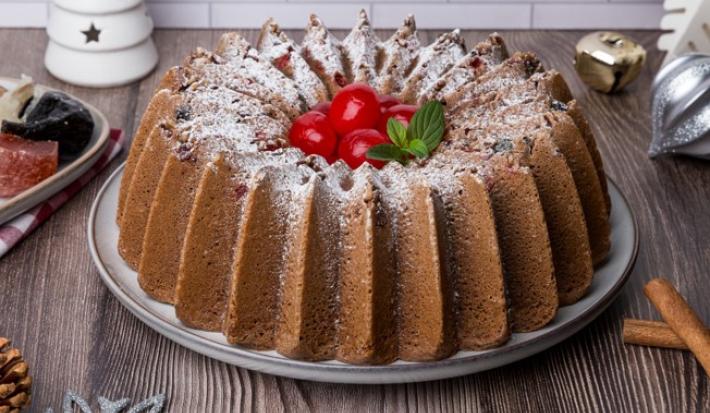 Rosca de Chocolate con Cereza