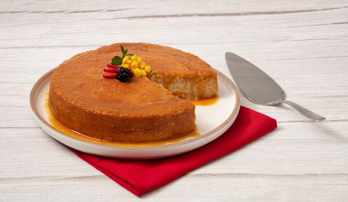 Flan de elote