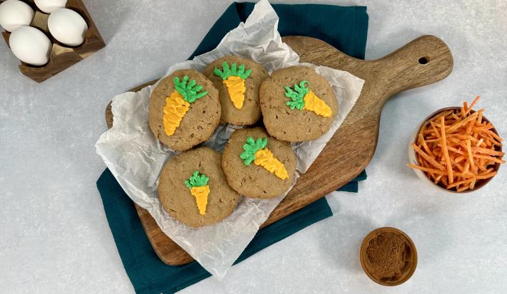 Galletas Pastel de Zanahoria