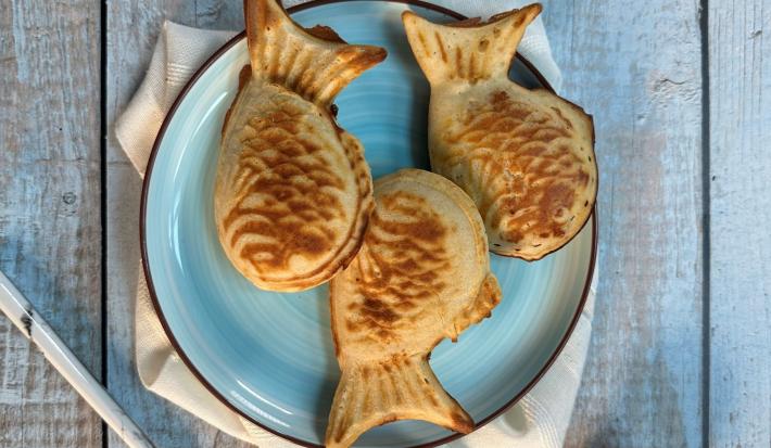 Taiyaki Relleno de Dulce de Leche