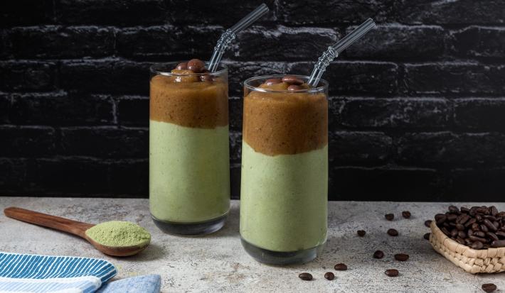 Frappé de Café y Matcha