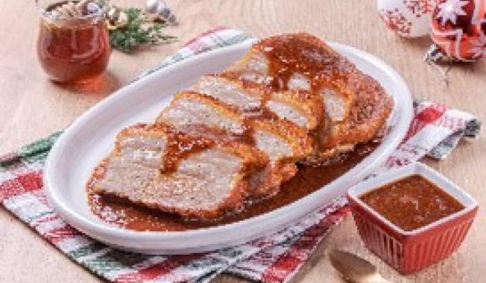 Pork Belly en Salsa Agridulce