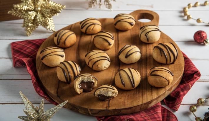 Galletas navideñas rellenas