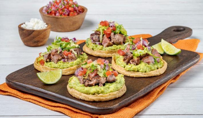 Sopes de Arrachera